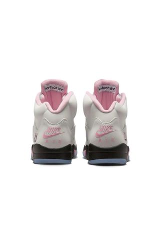 Zapatillas Jordan Air 5 Mujer Rosa y Blanco