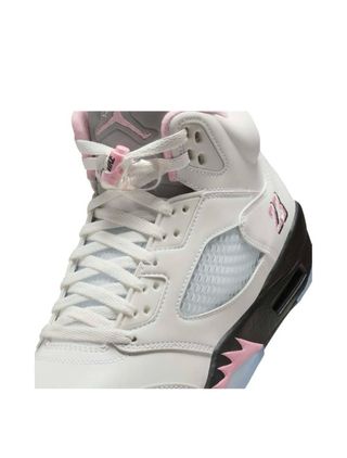 Zapatillas Jordan Air 5 Mujer Rosa y Blanco