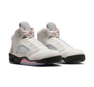 Zapatillas Jordan Air 5 Mujer Rosa y Blanco