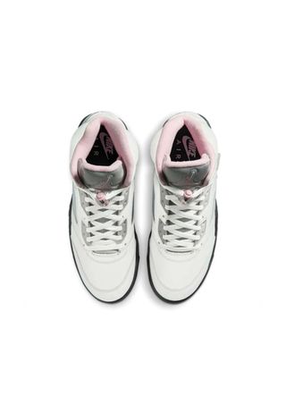 Zapatillas Jordan Air 5 Mujer Rosa y Blanco