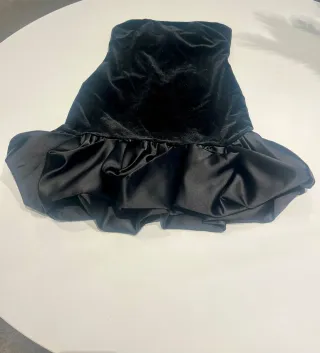 Vestido de fiesta negro, zara colección 2.024