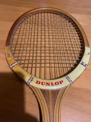 Raqueta de tenis Dunlop vintage