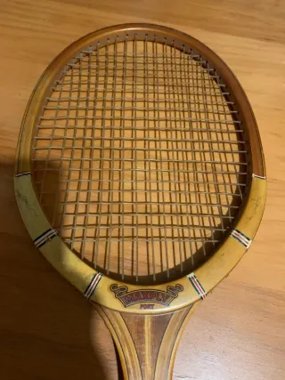 Raqueta de tenis Dunlop vintage