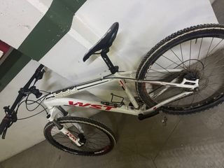 Bicicleta de Montaña WST 520 Blanca