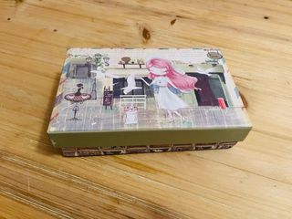 Cartera Candy con diseño de chica y gatito