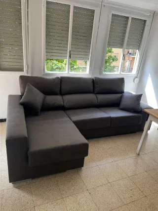 Sofá modular de tela