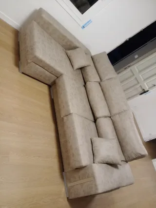 Sofá modular de tela