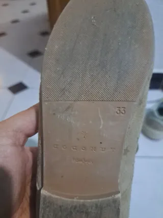 Zapatos planos niña beige estrellas