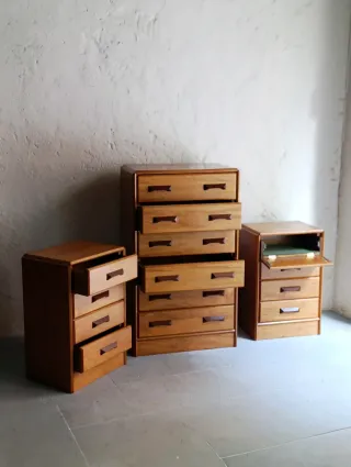 Cómoda cajonera BIOK - Vintage 70s