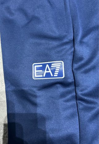 Tuta Sportiva Napoli EA7 Blu/Bianca taglia L