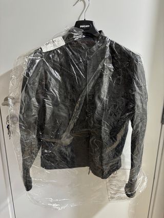 Chaqueta Piel Ducati Original Negra