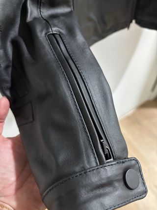 Chaqueta Piel Ducati Original Negra