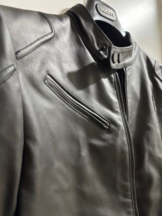 Chaqueta Piel Ducati Original Negra