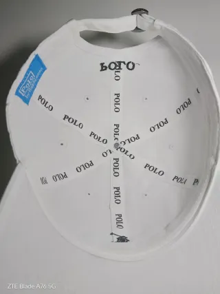 Cappellino Ralph Lauren Bianco Uomo Donna