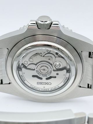 Seiko Mod Submariner Negro