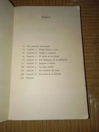 Libro: El Jardín de los Dioses