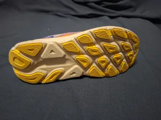 Zapatillas Hoka Running Naranja y Azul