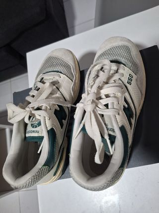 New Balance 550 Verde Blanco
