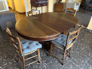 Mueble Comedor Madera y Mármol