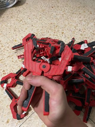 39 pinzas / sarjentos/ carpintería