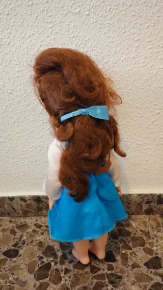 Lote 3 Muñecas Disney: Bella, Rapunzel, Dra Juguet