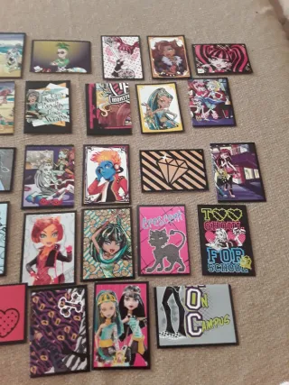 Lote de cromos Monster High Panini