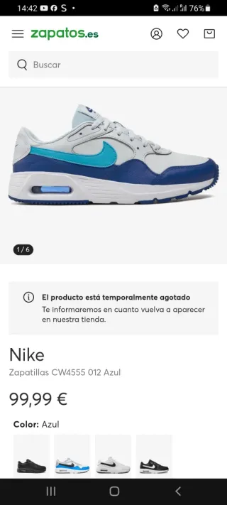 Zapatillas Nike Air Max Talla 38