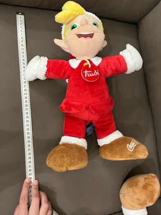 Peluche Trudi Coca-Cola Elfo Natale
