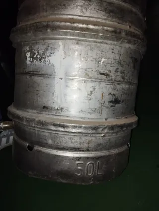 Barril Inox Sandevid 1979 con grifo