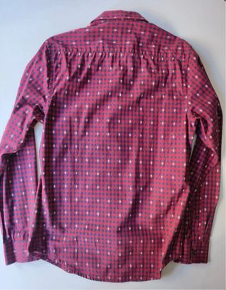 Camisa Zara cuadros y topos