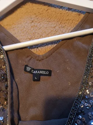 Blusa de fiesta lentejuelas