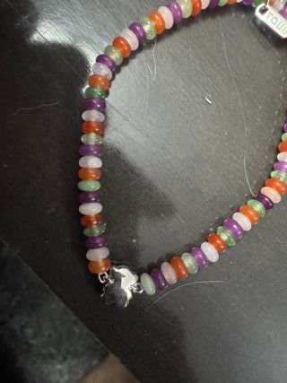 Pulsera plata 925 con dije de perro