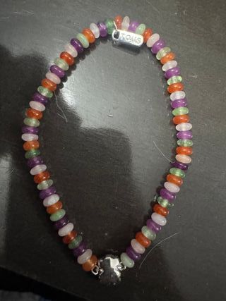 Pulsera plata 925 con dije de perro