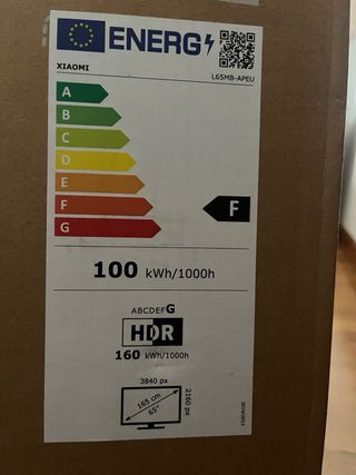 Xiaomi TV 65” A Pro 2026 NUEVA + Garantía oficial