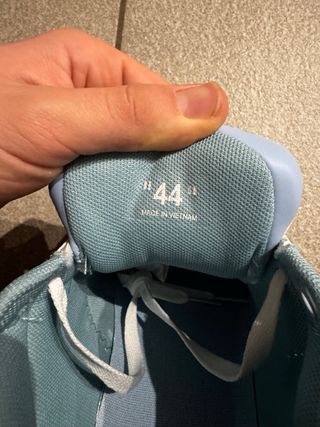 Scarpa Off-White Blu/Bianco