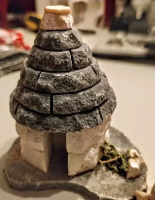 Set 4 statuine resina