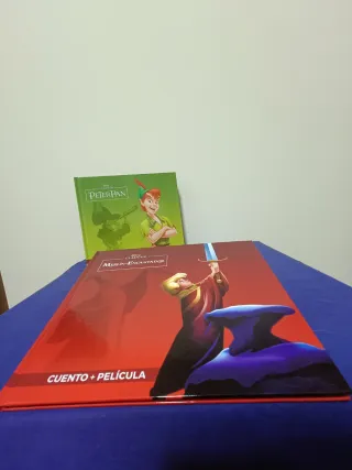 Lote 6 libros + DVD Clásicos Disney