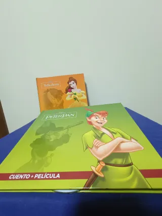 Lote 6 libros + DVD Clásicos Disney