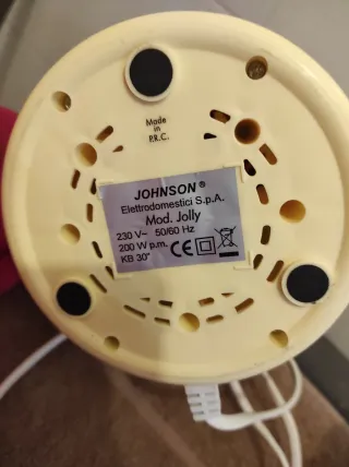 Frullatore Johnson Jolly vintage