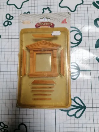 Ventana casa de muñecas 1:12