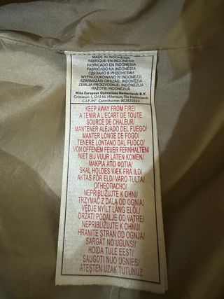 Chaqueta Nike F.C. Barcelona 90s Vintage Beige