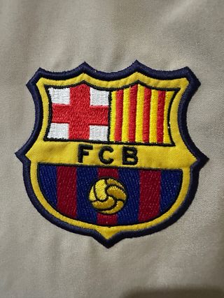 Chaqueta Nike F.C. Barcelona 90s Vintage Beige