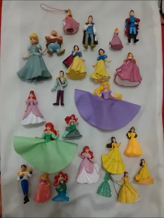 Set Personaggi Disney Principesse e Principi