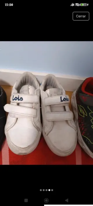 Lote zapatillas niño talla 32  TODO 4€