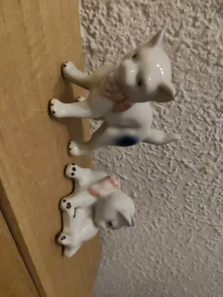 Figuras Gatitos Porcelana