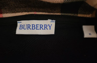 Hoodie Burberry Preto Novo Original