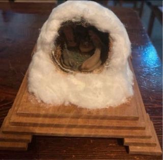 Presepe Belén con CD e portale realizzato da specialista