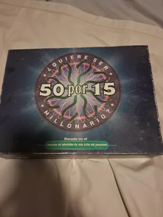 Juego de mesa ¿Quieres ser millonario?