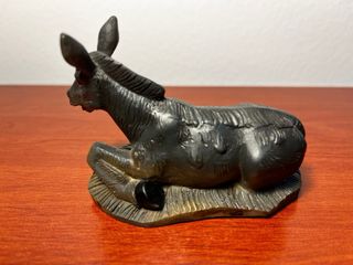 Buey (toro, vaca) y Mula (asno, burro) para Belén