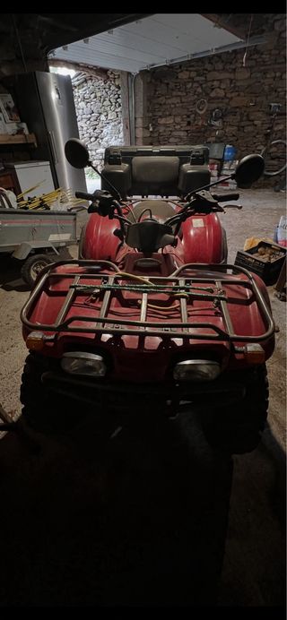Quad Kawasaki 360 4x4 Rojo
